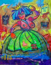 "Menina Neón IV" #115